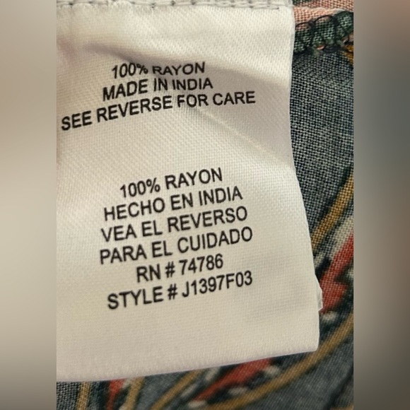 Patrons of Peace Floral Print Spaghetti Strap Top - Picture 10 of 11